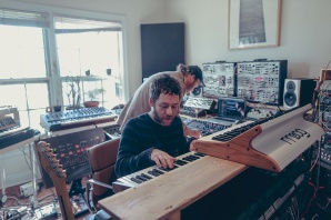 Kyle Dixon Michael Stein Synth Room